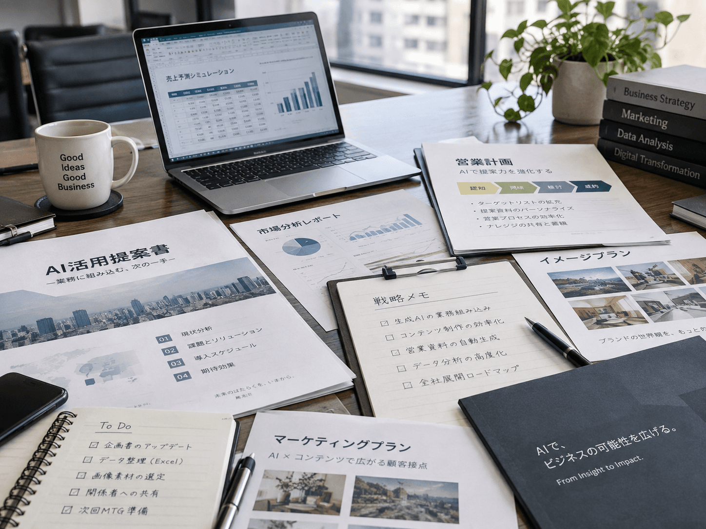 自社業務を変える